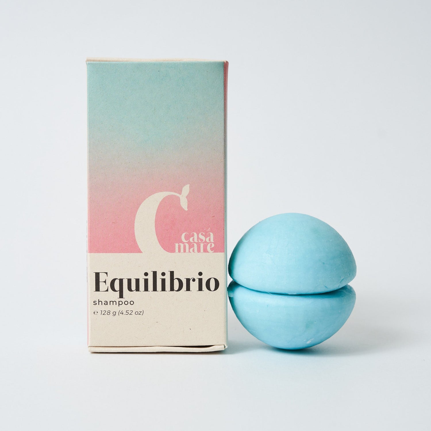 Shampoo sólido para cabello graso - Equilibrio (128g)