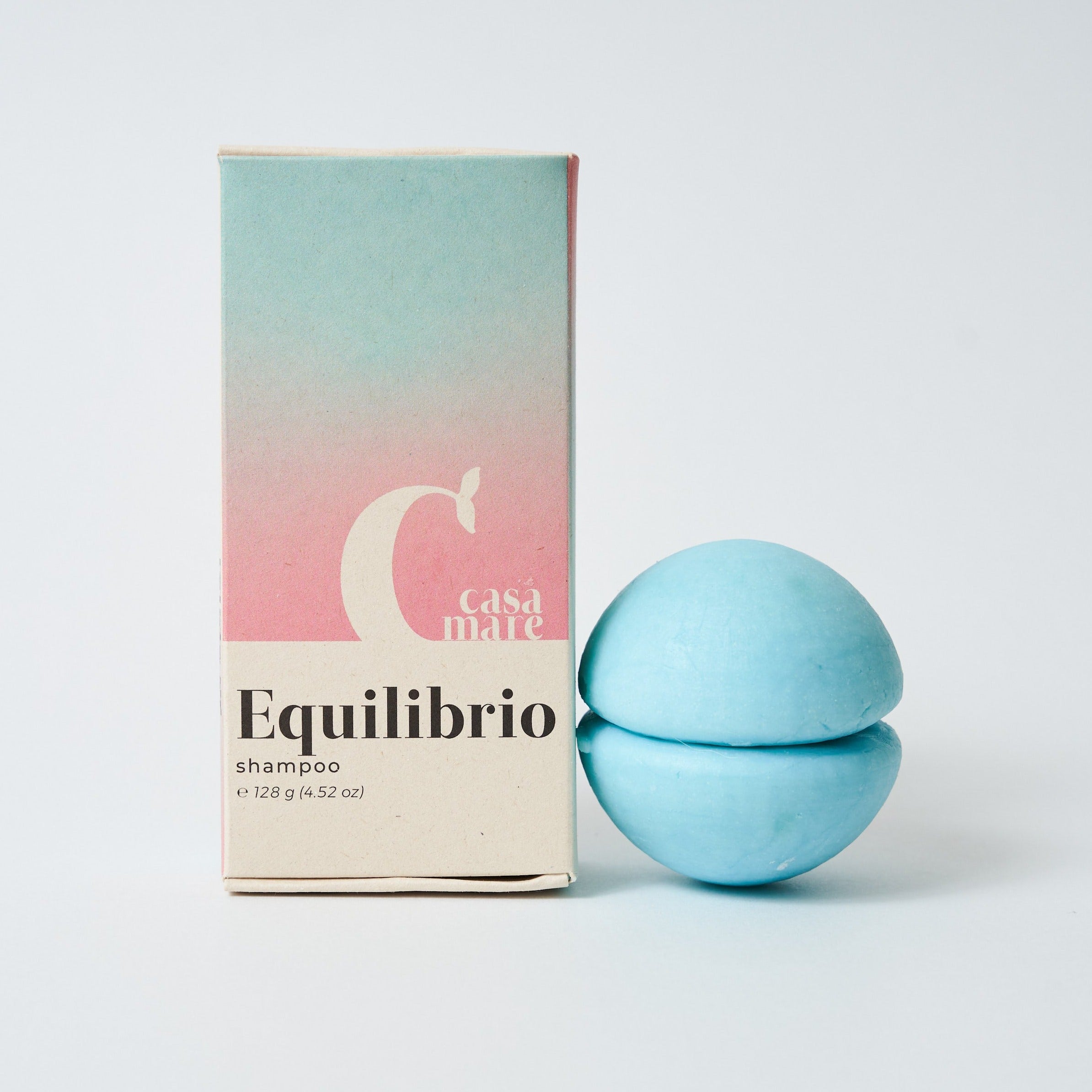 Shampoo sólido para cabello graso - Equilibrio (128g)