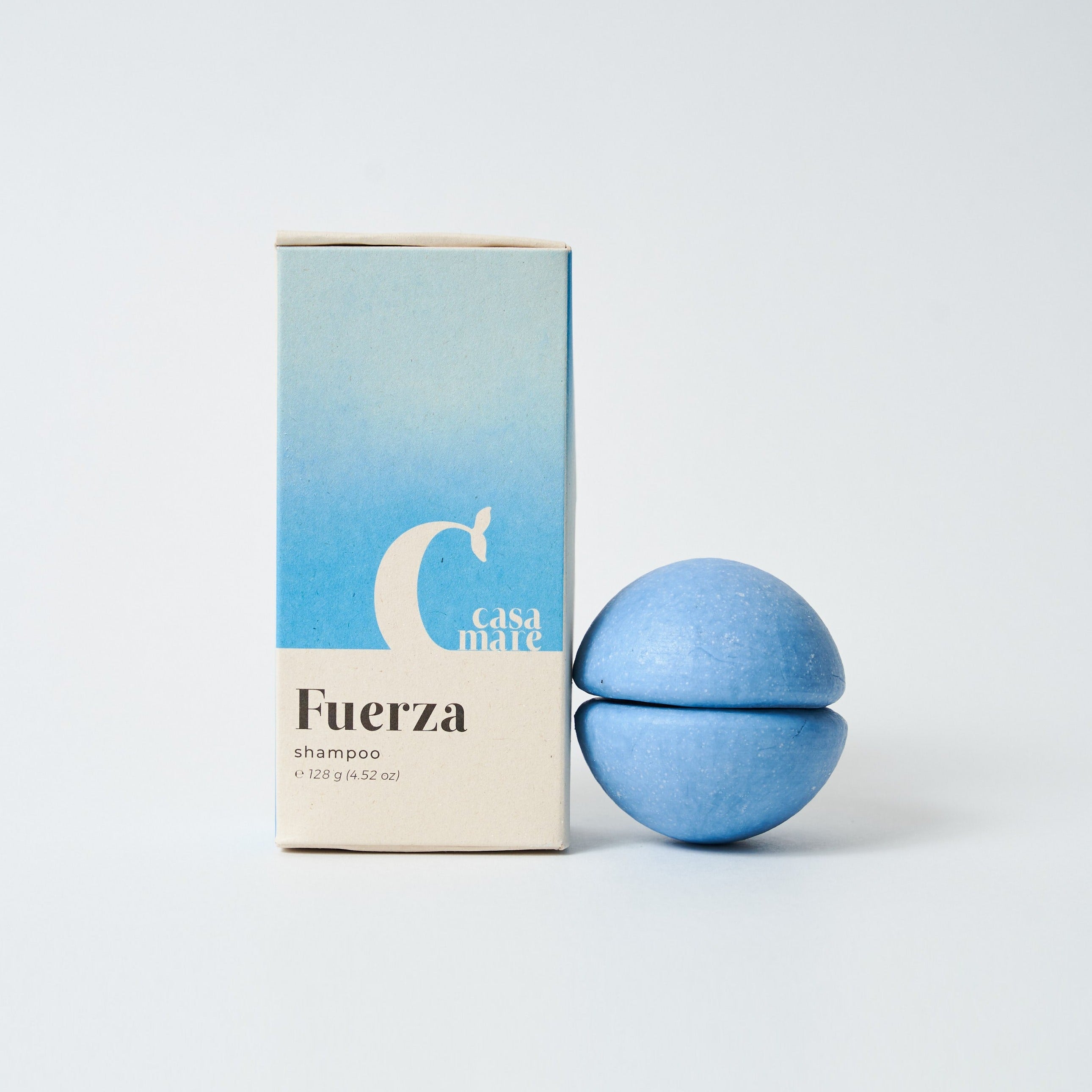 Shampoo & barra de afeitar (todo tipo de cabello) - Fuerza (128g)