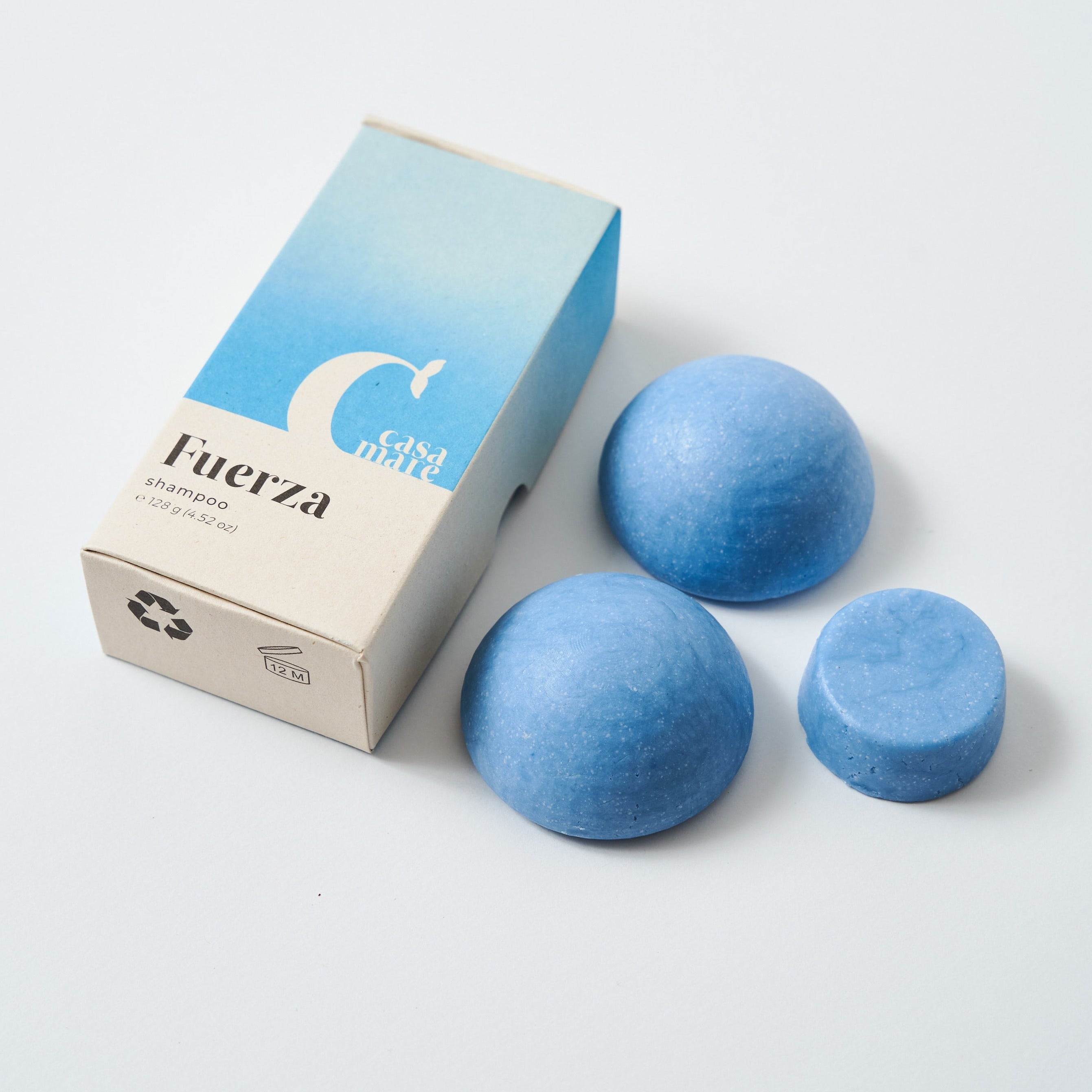 Mini shampoo & barra para afeitar - Fuerza (27g)