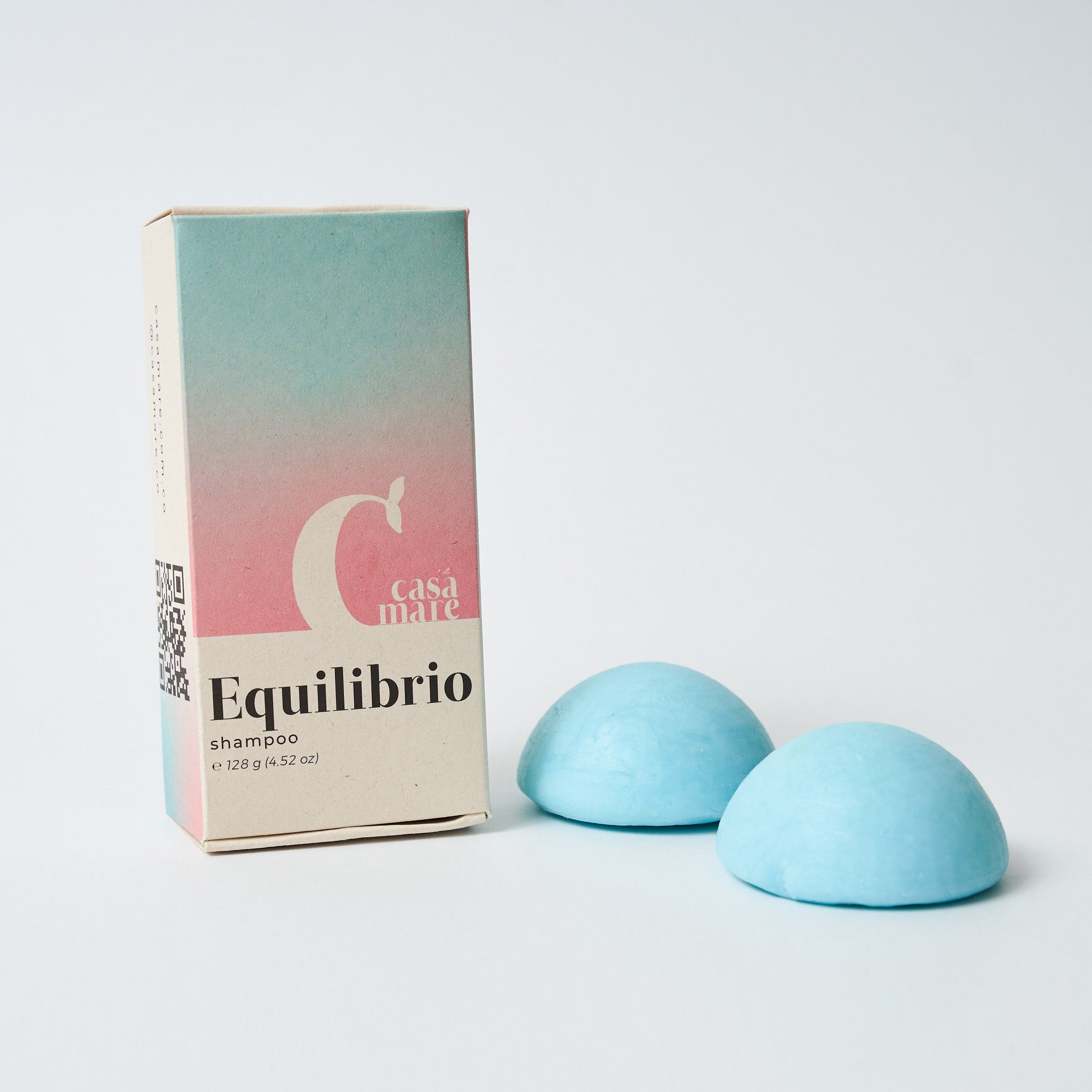 Shampoo sólido para cabello graso - Equilibrio (128g)