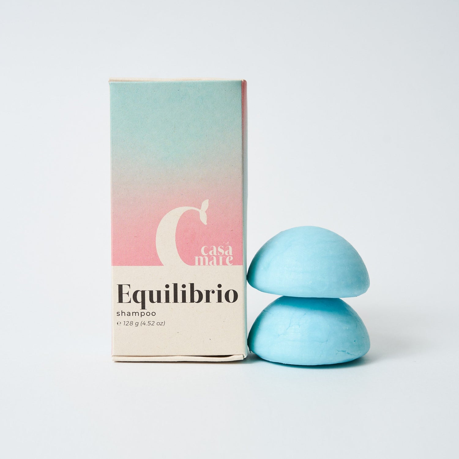 Shampoo sólido para cabello graso - Equilibrio (128g)