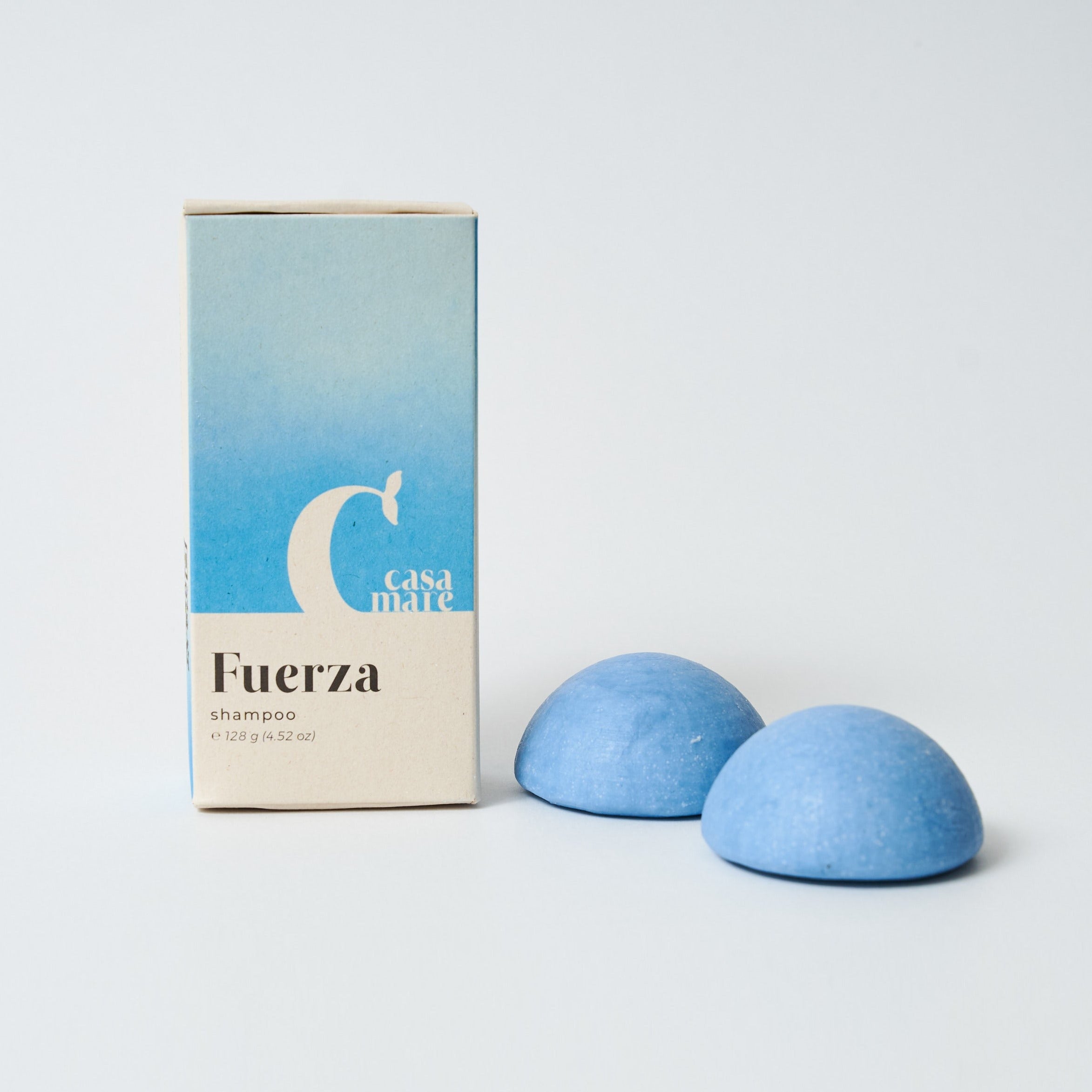 Shampoo sólido &amp; barra de afeitar - Fuerza (128g)