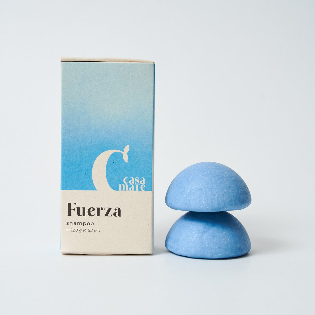 Shampoo & barra para afeitar (todo tipo de cabello) - Fuerza (128g)