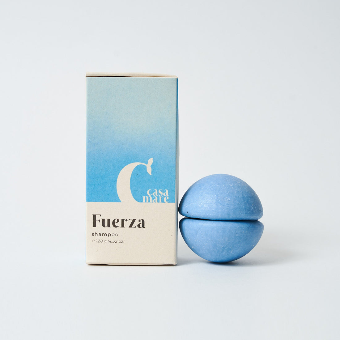 Shampoo & barra para afeitar (todo tipo de cabello) - Fuerza (128g)